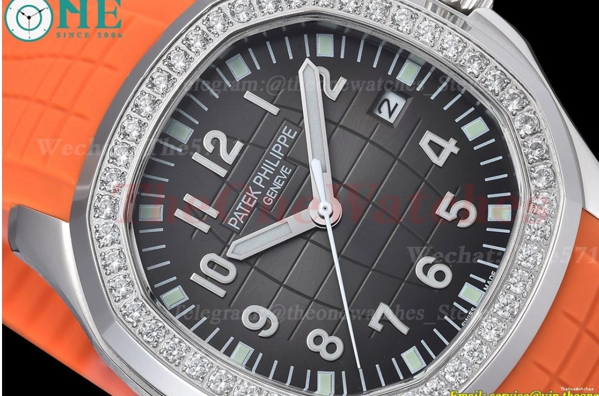 MY8215 Dial Aquanaut 40mm Grey Dia 5167 GDF SS RU 0428